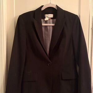 Calvin Klein Women's Elegant Black Suit Jacket Size 4